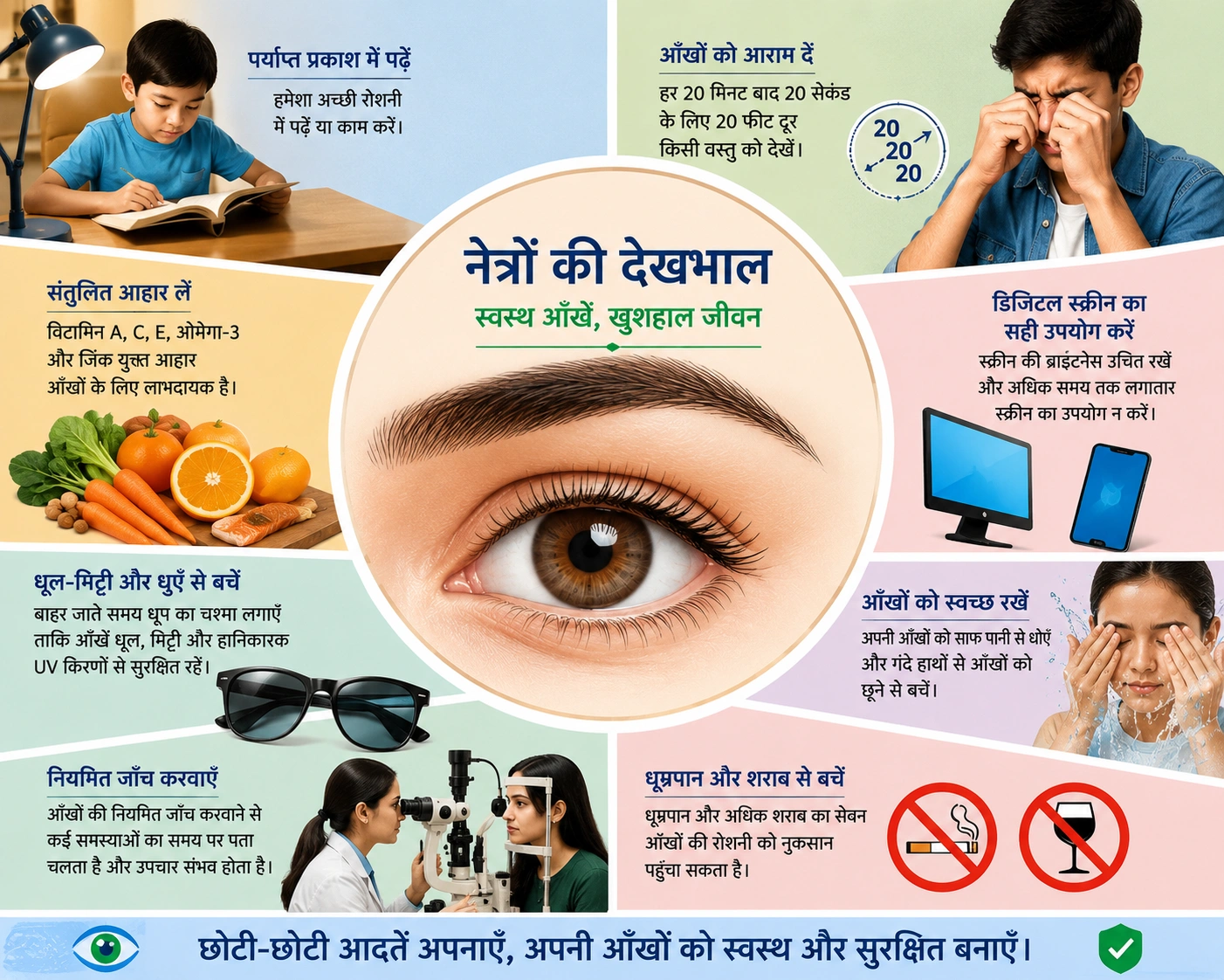 नेत्रों की देखभाल